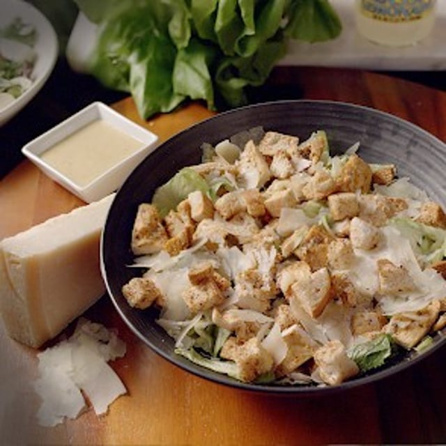 Grilled Chicken Caesar Salad.