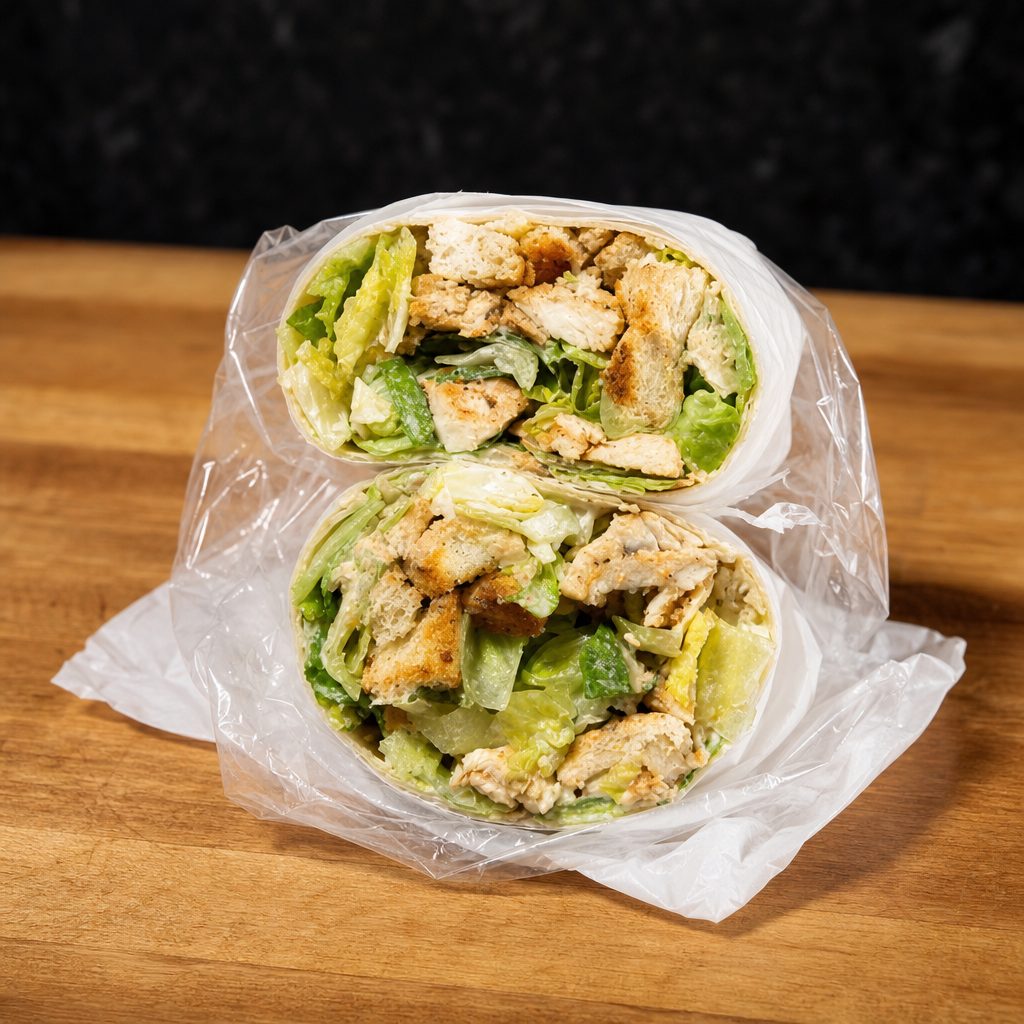 Grilled Chicken Caesar Wrap (top-5 bestseller!).