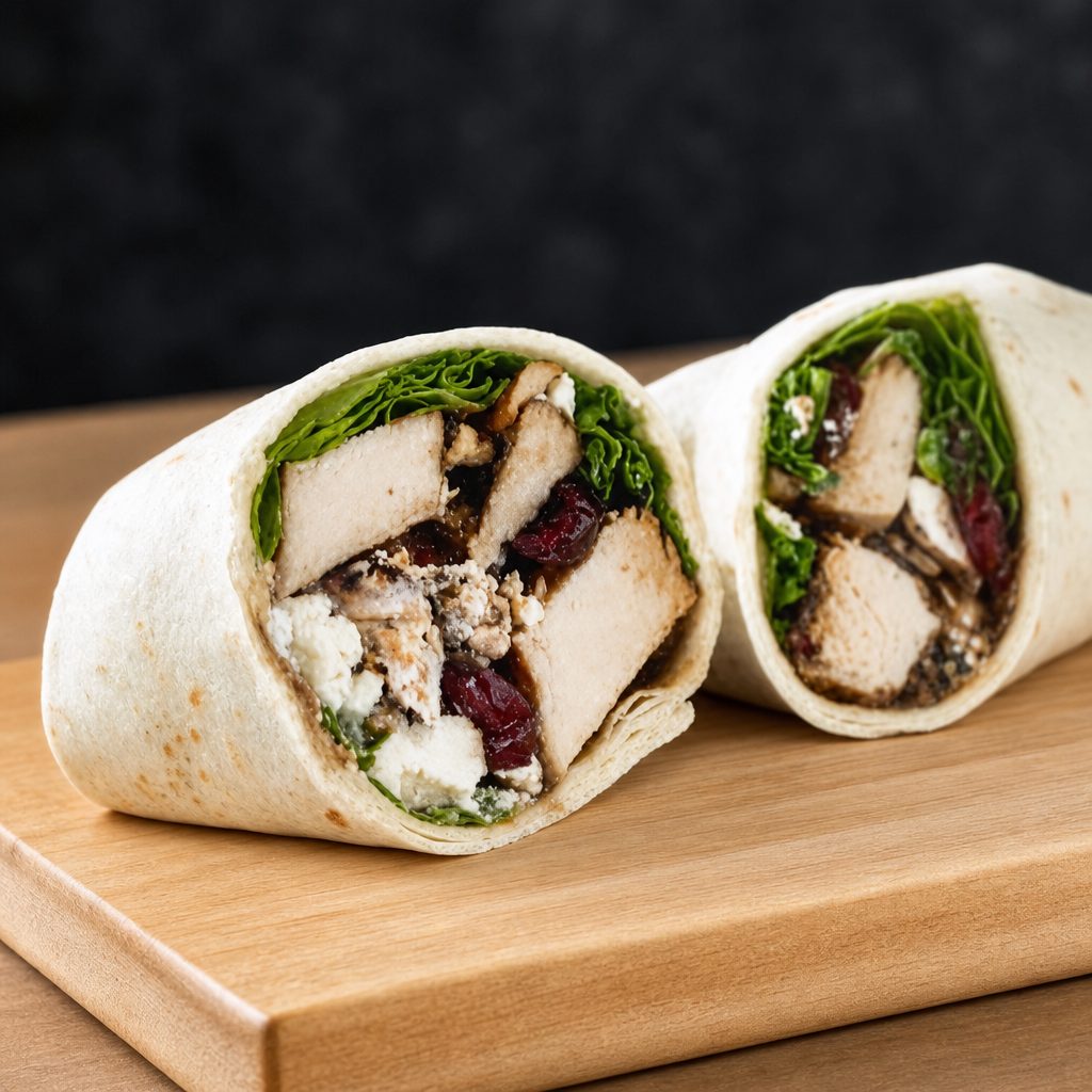 Balsamic Chicken Wrap.