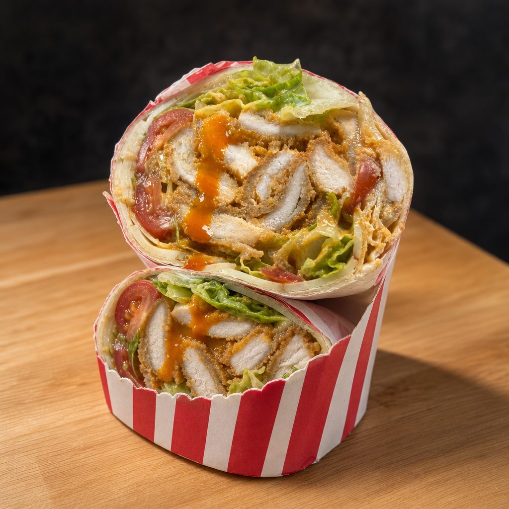 Buffalo Chicken Wrap (new recipe).