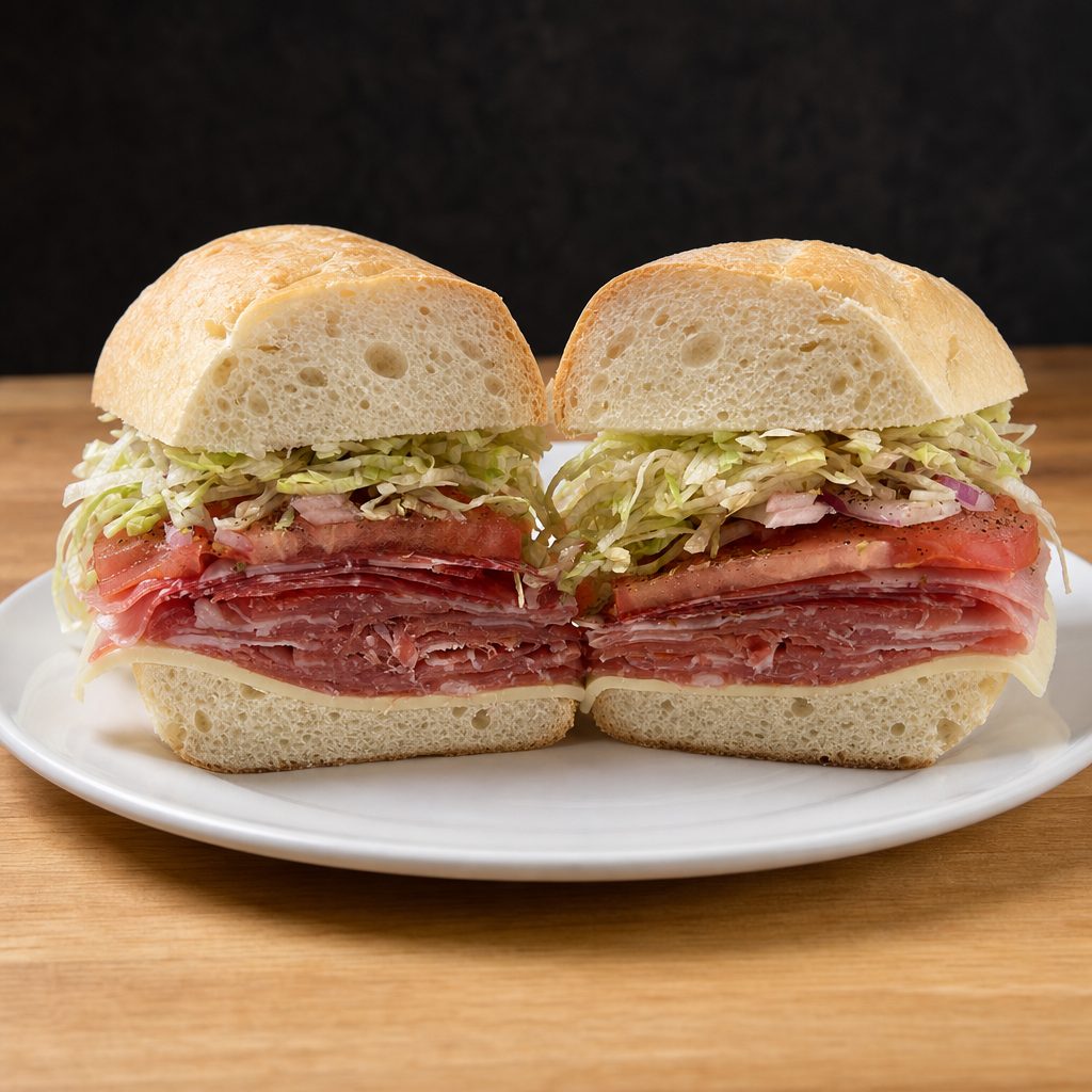 3. Imported Prosciutto, Provolone & Capicola.