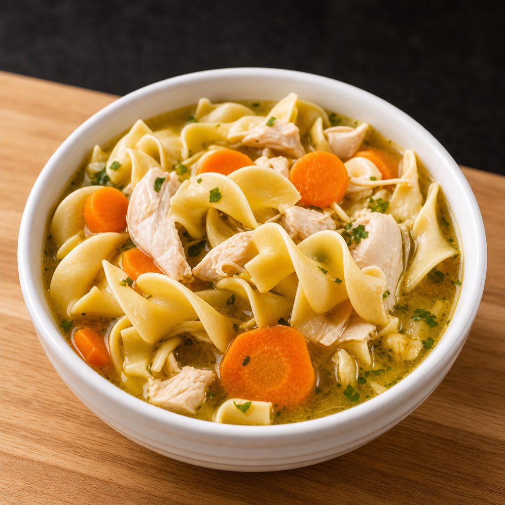Homestyle Chicken Noodle Soup.