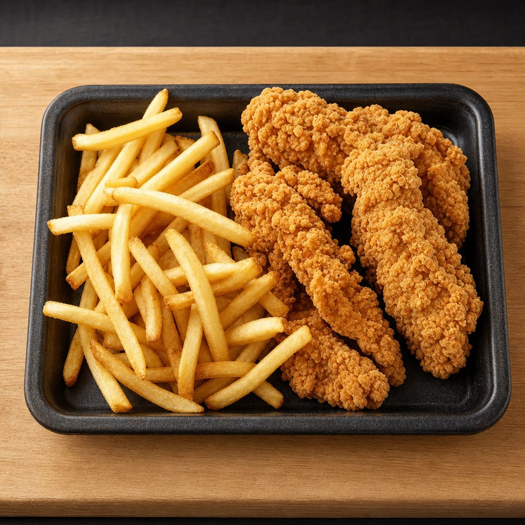Chicken Fingers & Fries.