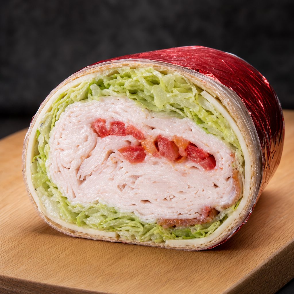 Turkey BLT Wrap.
