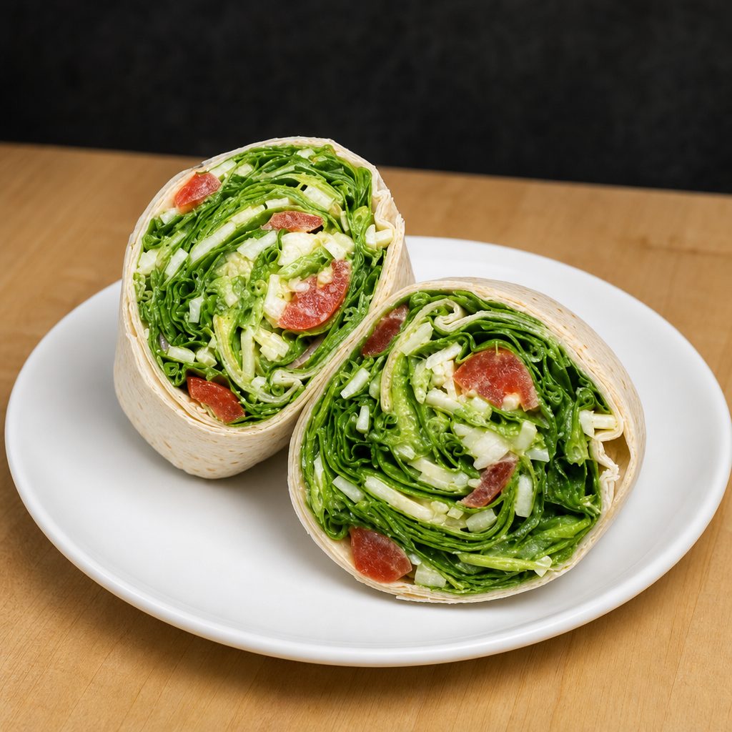 Veggie Wrap (vegetarian).