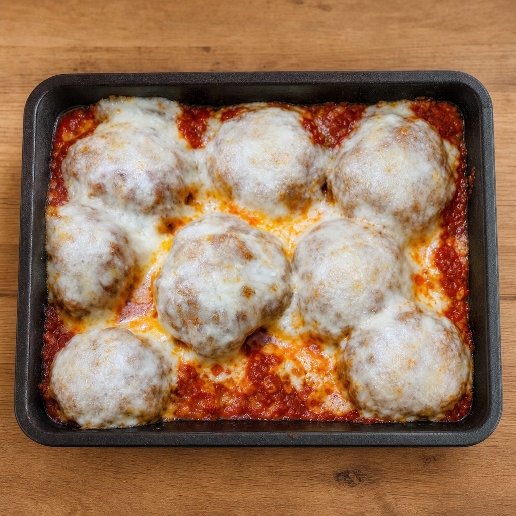 Meatball Parmesan.