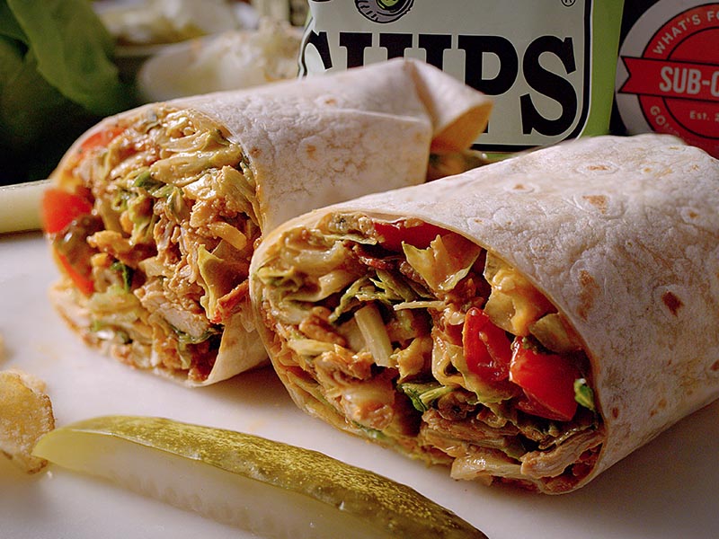 Chipotle chick ranch wrap